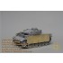 1/35 7.5cm KwK L/24 Gun Barrel Ver.1 Solid Gun Armoured Cover