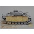 1/35 7.5cm KwK L/24 Gun Barrel Ver.1 Solid Gun Armoured Cover