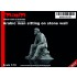 1/16 Arabic Man Sitting On Stone Wall