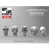 1/16 Schwabenland Army Tanker Head Set (5pcs)