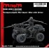 1/24 Postapocalyptic War Quad/Bike with Driver (3D printed) Resin Model Kit
