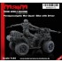 1/24 Postapocalyptic War Quad/Bike with Driver (3D printed) Resin Model Kit