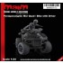 1/24 Postapocalyptic War Quad/Bike with Driver (3D printed) Resin Model Kit