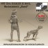 1/35 Schwabenland Army - OWF Eva Schmidt & Mech. Wacheinheit Hund (1 figure)