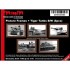 1/48 - 1/16 Picture Frames + German Tiger Tanks Black/White (5pcs)