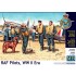 1/32 WWII RAF Pilots (3 Figures & 1 Dog)