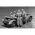 1/35 WWII German Military Men - "Where are the damned roads?" (1 Staff Car w/5 Figures)