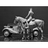 1/35 WWII German Military Radio Car Sd.Kfz.2 Type 170VK w/Crew (1 Car+4 Figures+1 Horse)