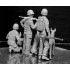 1/35 WWII Dogs in Service in the US Marine Corps (3 Figures w/3 Dogs)