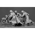 1/35 WWII German Motorcyclists (4 figures)