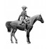 1/35 Indian Wars Series - Enemy Movement Report, XVIII Century #3 (2 figure, 1 horse)
