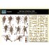 1/35 WWII German Infantry in North Africa Desert Battles (5 figures)