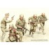 1/35 WWII German Infantry in North Africa Desert Battles (5 figures)