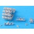 1/35 Metal Tracks for Pz.Kpfw.III/IV Solid-Horned 1943-45 Type B (230 links, 460 pins)