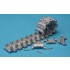 1/35 Metal Tracks & Drive Sprockets for BMP-1(200 links,2 sprockets&4 special spare links)