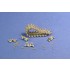 1/35 Metal Tracks for PzKpfw.II / Wespe (240 links, 480+ pins)