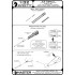 1/32 F-5 E/F Tiger II "Freedom Fighter" (Shark Nose) Pitot Tube & 20mm Gun Barrels