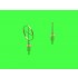 1/32 PZL P.11c Detail set (wz. 33 MG Barrels, Gunsight & Venturi Tube) for IBG Model