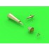 1/32 PZL P.11c Detail set (wz. 33 MG Barrels, Gunsight & Venturi Tube) for IBG Model