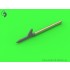 1/48 US Curtiss P-40 B/C - Browning .30 cal Barrels and US Type Pitot Tube