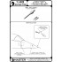 1/48 Alpha Jet A - Pitot Tube & Angle of Attack Probes