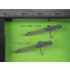 1/48 WWI German Machine Gun Spandau LMG 08/15 (2pcs) with Long Charging Handle Guns