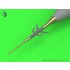 1/72 Mikoyan MiG-31 Foxhound Turned Brass Pitot Tube