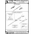 1/72 Mikoyan MiG-31 Foxhound Turned Brass Pitot Tube