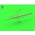1/72 F-16XL/CK-1 Prototype Pitot Tube & Angle of Attack Probes