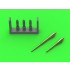 1/72 A-4 Skyhawk Colt Mk12 20mm Auto Cannon Barrels