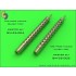 1/35 Barrels for Browning M1919 .30 Cal - Two Piece Muzzle of Conical Shape (2pcs)
