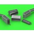 1/35 M1 Ammunition Cans for Browning M1919 (6pcs) OPENED