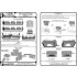 1/35 M1 Ammunition Cans for Browning M1919 (6pcs) OPENED