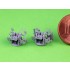 1/200 IJN Type 96 25mm Twin Mount Early with Open Ring Sights (4pcs)