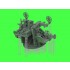 1/200 IJN Type 96 25mm Twin Mount Early with Open Ring Sights (4pcs)