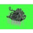 1/200 IJN Type 96 25mm Twin Mount Early with Open Ring Sights (4pcs)