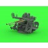 1/200 IJN Type 96 25mm Twin Mount Early with Open Ring Sights (4pcs)