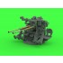 1/200 IJN Type 96 25mm Twin Mount Late with Le Prieur Mechanical Sights (4pcs)