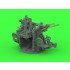 1/200 IJN Type 96 25mm Twin Mount Late with Le Prieur Mechanical Sights (4pcs)
