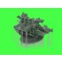 1/200 IJN Type 96 25mm Triple Mount Late with Le Prieur Mechanical Sights (4pcs)