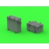 1/200 IJN Type 96 25mm Ammo Boxes Two Types (24pcs)