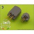 1/350 IJN Yahagi Armament - 15cm (6pcs), 8cm (4pcs) Barrels