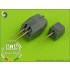 1/350 German destroyer Z-39 1945 Gun Barrels for Dragon kit (x30pcs)