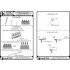 1/350 Schleswig-Holstein 1935 Armament - Barrels w/Mounts for Trumpeter kits