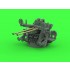 1/350 IJN Type 96 25mm Twin Mount Early with Open Ring Sights (6pcs)
