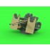 1/350 IJN Type 96 25mm Twin Mount Early with Open Ring Sights (6pcs)