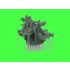 1/350 IJN Type 96 25mm Twin Mount Late with Le Prieur Mechanical Sights (6pcs)