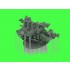 1/350 IJN Type 96 25mm Triple Mount Late with Le Prieur Mechanical Sights (6pcs)
