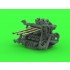 1/350 IJN Type 96 25mm Triple Mount Late with Le Prieur Mechanical Sights (6pcs)