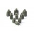 1/35 German Water Can Set (3pcs of 5L, 3pcs of 10L, 3pcs of 18L)
